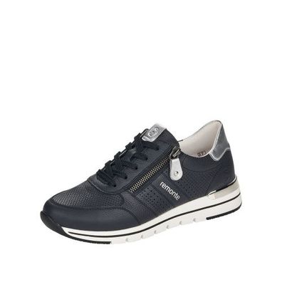 Remonte Sneaker - Marineblau Glattleder