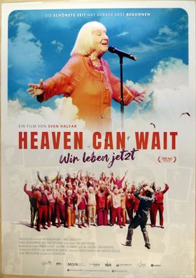 Heaven can wait - Wir leben jetzt - Original Kinoplakat A0 - Sven Halfar - Filmposter