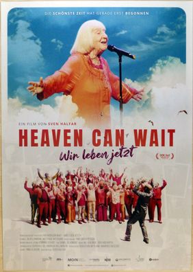 Heaven can wait - Wir leben jetzt - Original Kinoplakat A1 - Sven Halfar - Filmposter