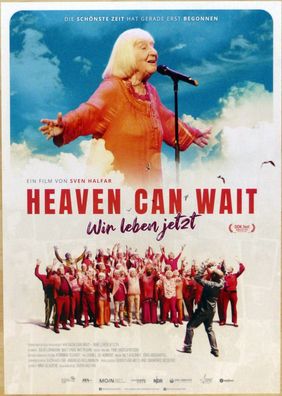 Heaven can wait - Wir leben jetzt - Original Kinoplakat A3 - Sven Halfar - Filmposter