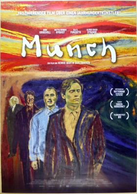 Munch - Original Kinoplakat A0 - Hauptmotiv - Alfred Ekker Strande - Filmposter