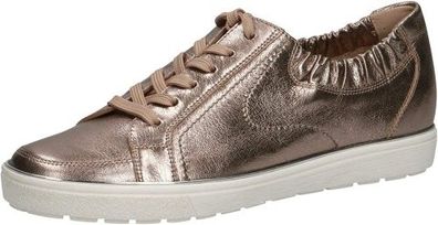 Sneaker - Taupe Metallic Glattleder