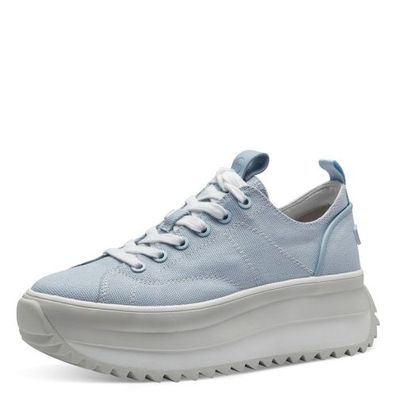 Sneaker - Hellblau Textil/ Synthetik