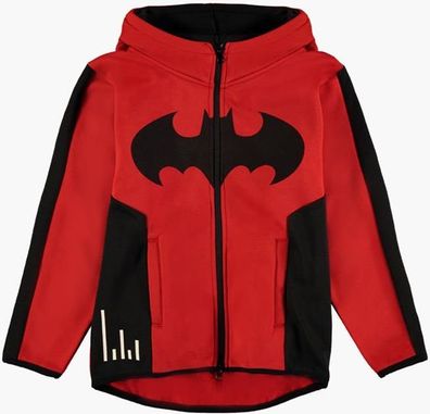 Warner - Batman Boys Tech Hoodie Red