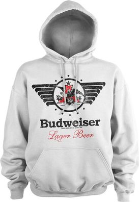 Budweiser Vintage Eagle Hoodie White