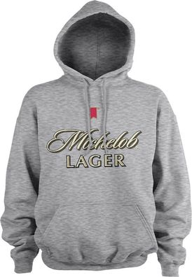 Michelob Lager Hoodie Heather-Grey
