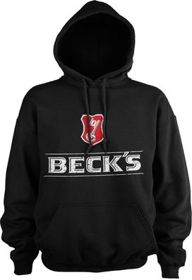 Beck's Washed Logo Hoodie Black