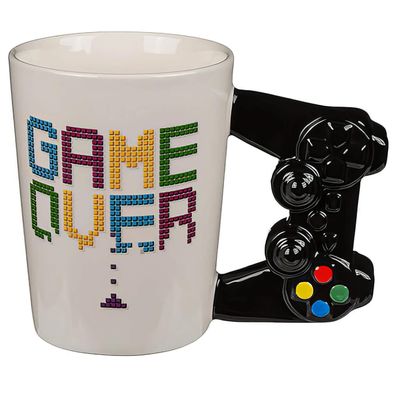 Kaffeetasse GAME OVER Kaffeebecher Gamer Controller Gamepad Kaffee Tasse 102622