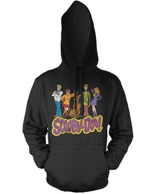 Team Scooby Doo Distressed Hoodie Black