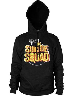 Suicide Squad Bomb Logo Hoodie Black