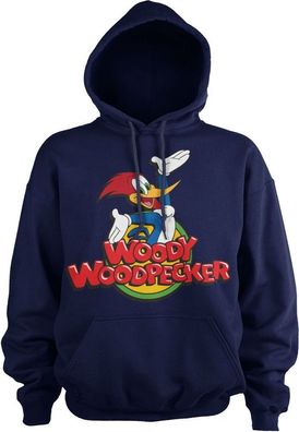 Woody Woodpecker Classic Logo Hoodie Navy