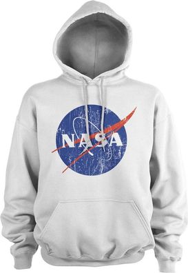 NASA Washed Insignia Hoodie White