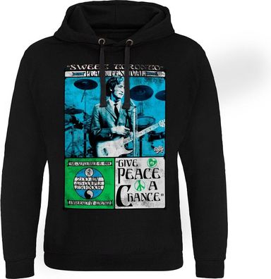 The Beatles John Lennon Toronto Peace Festival Epic Hoodie Black