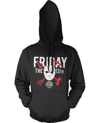 Friday The 13th The Day Everyone Fears Hoodie Black