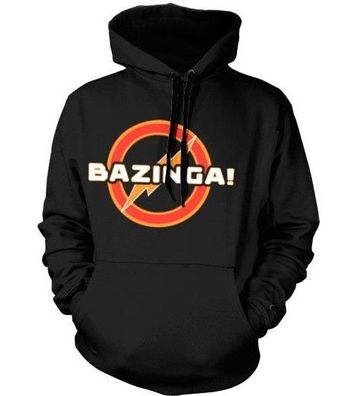 The Big Bang Theory Bazinga Underground Logo Hoodie Black