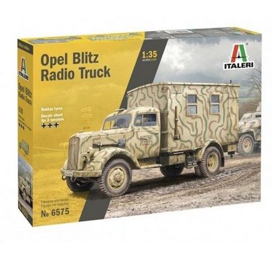 Italeri Opel Blitz Radio Truck Funkwagen 510006575 Maßstab 1:35 Nr. 6575 Bausatz