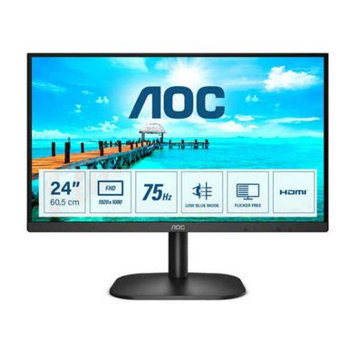 Monitor AOC 24B2XHM2 23,8" LCD WLED LED VA Flicker free 75 Hz