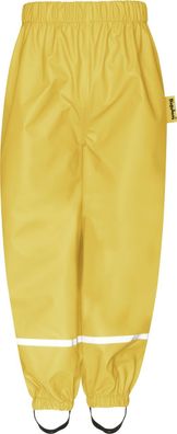 Playshoes Kinder Regenhose Fleece-Halbhose Gelb