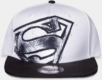 Superman - Snapback Cap White