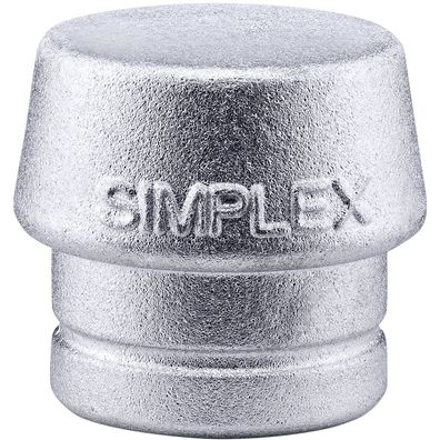 HALDER Simplex Ersatzeinsatz Weichmetall silber 50mm
