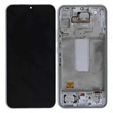 Original Samsung Galaxy A34 5G SM-A346B 2023 LCD Display Touch Screen Glas Silber