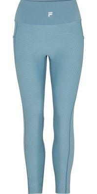 Fila Damen Long Pants Rafaela High Waist 7/8 Tights Adriatic Blue