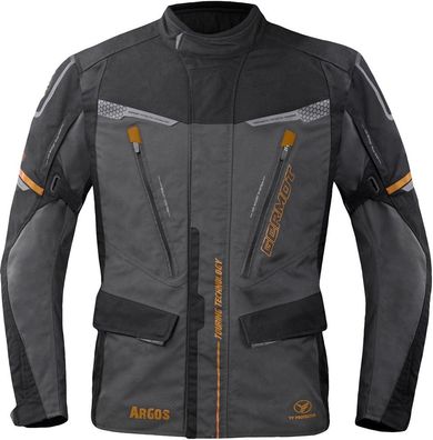 Germot Motorrad Textiljacke Argos Herren Anthrazit/ Schwarz/ Bronze
