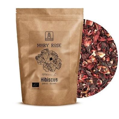 Mary Rose - Bio-Hibiskus - Sudan-Malve (Blütenblätter) 250 g