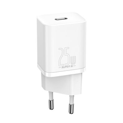 Baseus Super Si 1C fast wall charger USB Type C 25W Power Delivery Quick Charge ...