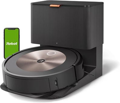 iRobot Roomba j7+ (j7556) WLAN-fähiger Saugroboter mit autom. Absaugstation