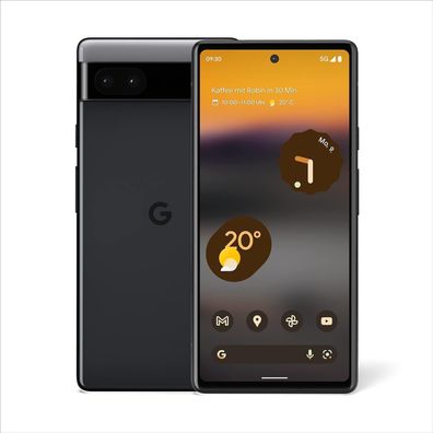 Google Pixel 6a 5G 128 GB / 6 GB - Smartphone - charcoal Smartphone (6,1 Zoll)