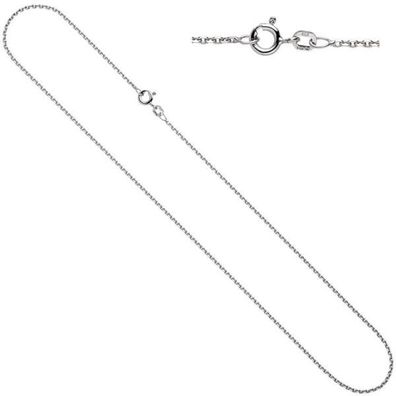 Ankerkette 925 Sterling Silber rhodiniert 1,5 mm 42 cm Halskette