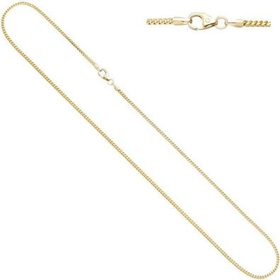 Bingokette 585 Gelbgold 1,2 mm 42 cm Gold Kette Halskette Karabiner