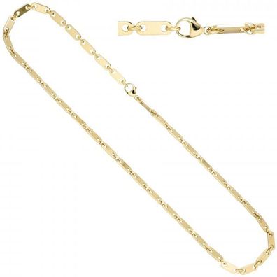 Halskette Kette 585 Gold Gelbgold 50 cm Goldkette Karabiner