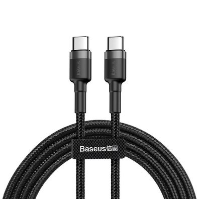 Baseus Cafule Kabel strapazierfähiges Nylonkabel USB-C PD / USB-C PD PD2.0 60W ...