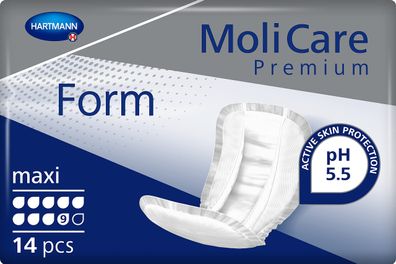 Hartmann MoliCare Premium Form 9 Tropfen maxi - 14 Stück - Nachfolger 1684090 | Packu