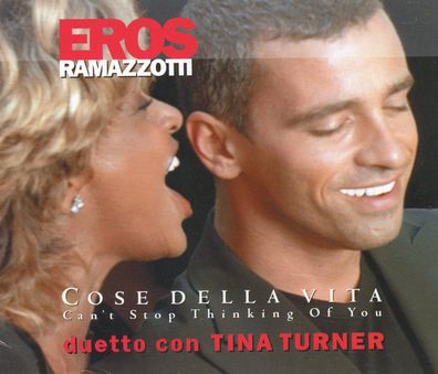 Maxi CD Cover Eros Ramazzotti & Tina Turner - Cose Della Vita
