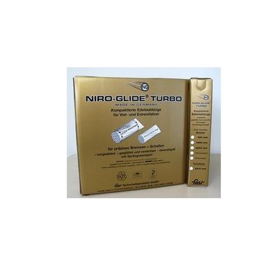 Niro-GlideTurbo Rennbremszug 1.5 x 2050 mm Box à 50