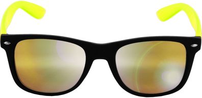 MSTRDS Sonnenbrille Sunglasses Likoma Mirror Black/ Ylw/ Ylw