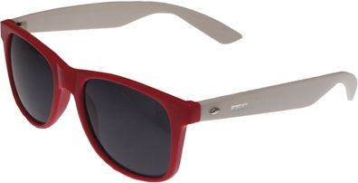 MSTRDS Sonnenbrille Groove Shades GStwo Red/ White