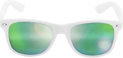 MSTRDS Sonnenbrille Sunglasses Likoma Mirror White/ Grn