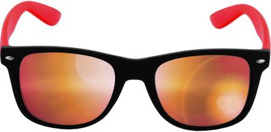 MSTRDS Sonnenbrille Sunglasses Likoma Mirror Black/ Red/ Red