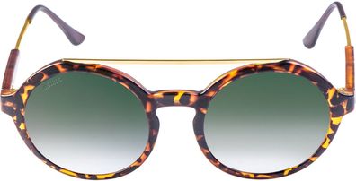 MSTRDS Sonnenbrille Sunglasses Retro Space Havanna/ Green
