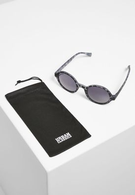 Urban Classics Sonnenbrille Sunglasses Retro Funk UC Grey Leo/ Black