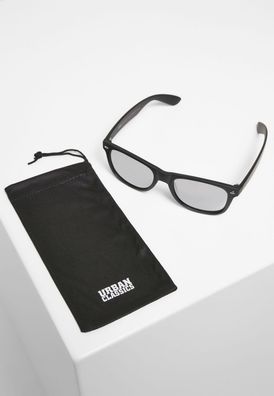 Urban Classics Sonnenbrille Sunglasses Likoma Mirror UC Black/ Silver