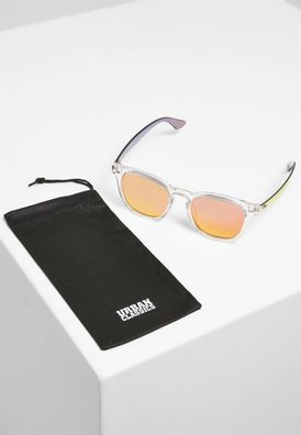 Urban Classics Sonnenbrille 109 Sunglasses UC Transparent/ Red