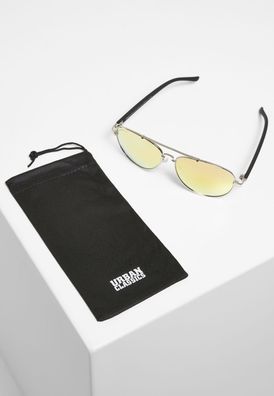Urban Classics Sonnenbrille Sunglasses Mumbo Mirror UC Silver/ Orange