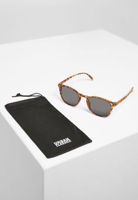 Urban Classics Sonnenbrille Sunglasses Arthur UC Brown Leo/ Grey