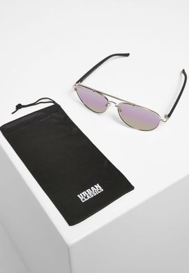 Urban Classics Sonnenbrille Sunglasses Mumbo Mirror UC Silver/ Purple