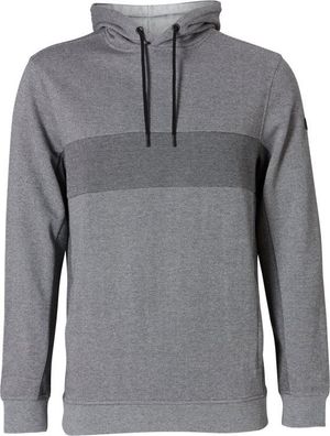 Kansas Evolve Sweatshirt-Hoodie, Double Face Grau/ Dunkelgrau